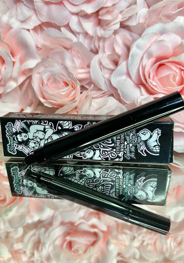 Purrmaid [Black] | EYELINER STAMP