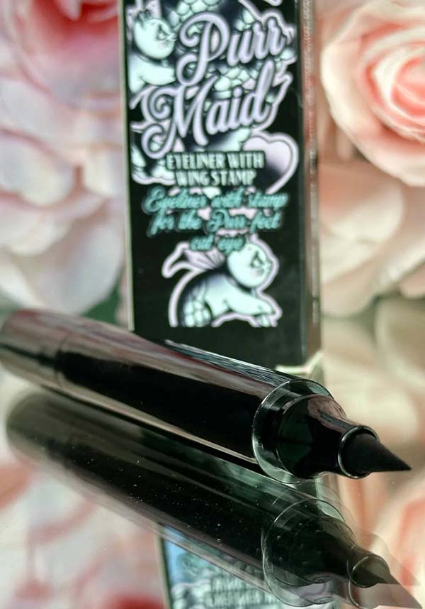 Purrmaid [Black] | EYELINER STAMP