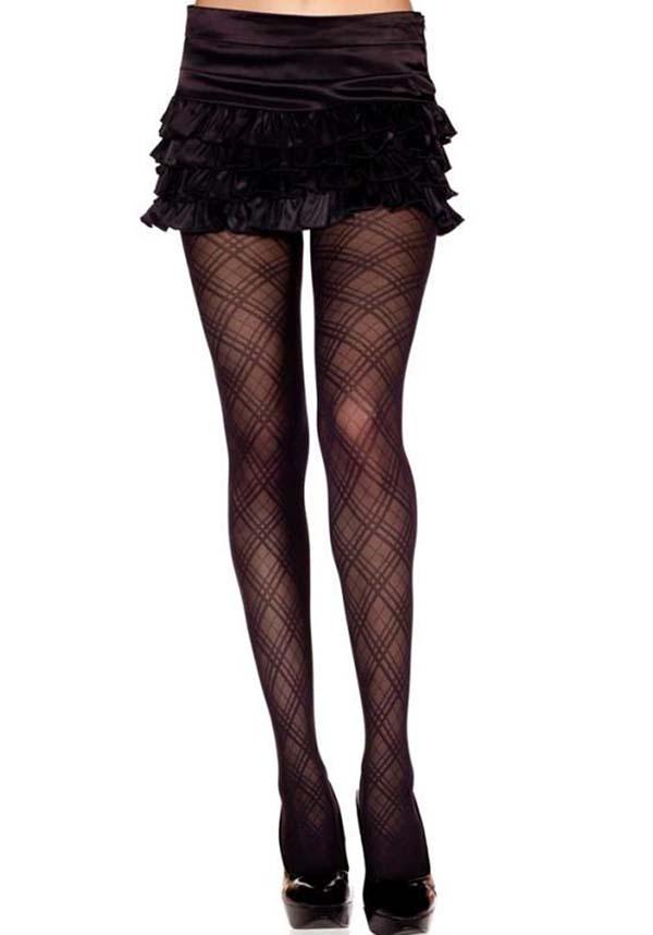 Mesh Argyle | STOCKINGS^ - Beserk - all, all clothing, black, bravenkrazy, christmas clothing, clickfrenzy15-2023, cpgstinc, derby hosiery, discountapp, edgy, fp, gothic, hosiery, hosiery and socks, ladies, ladies clothing, music legs, pantyhose, repriced290422, roller derby, stockings, winter, winter clothing