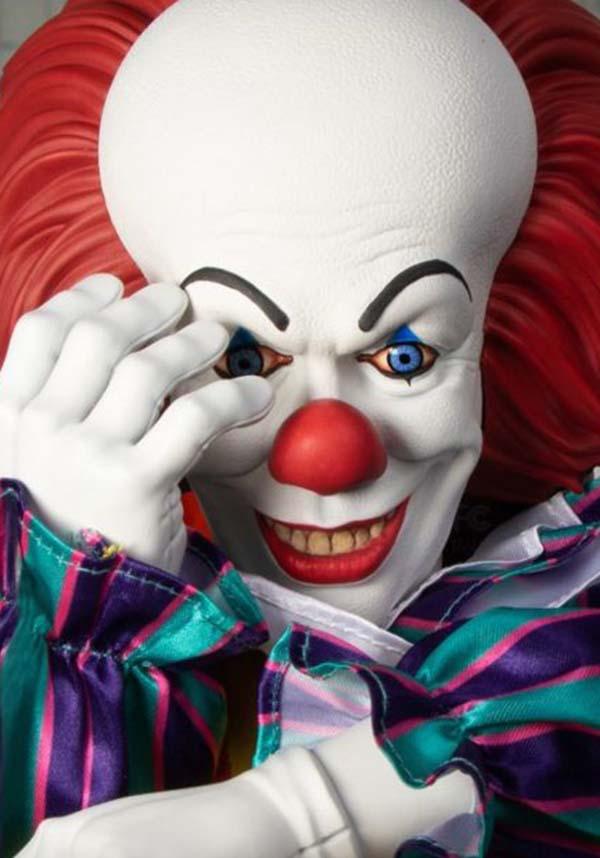 It 1990: Pennywise 18" Roto | PLUSH - Beserk - all, christmas gift, christmas gifts, classic horror, clickfrenzy15-2023, collect, collectable, collectables, cpgstinc, discountapp, fp, gift, gift idea, gift ideas, gifts, googleshopping, halloween collectables, horror, horror movie, IKO425540, ikoncollectables, it, it horror, nov22, penny wise, pennywise, pennywise horror, plush, pop culture, pop culture collectable, pop culture collectables, pop culture homewares, popculture, R031122, RS