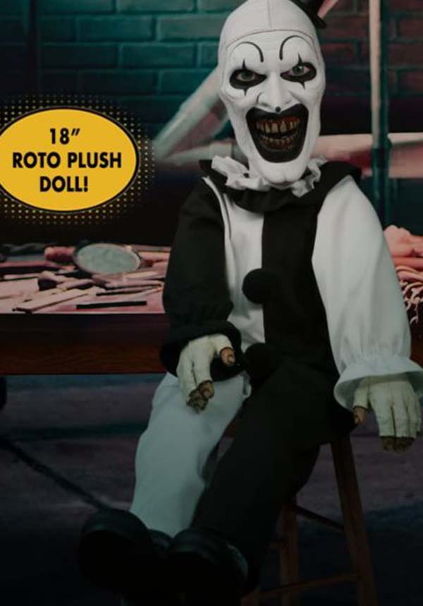 Terrifier: Art The Clown 18'' Roto | PLUSH