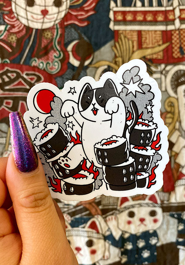Catzilla in Nihon | STICKER