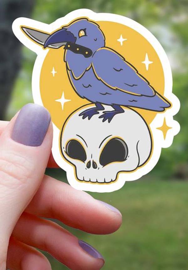 Beware The Corvid | STICKER