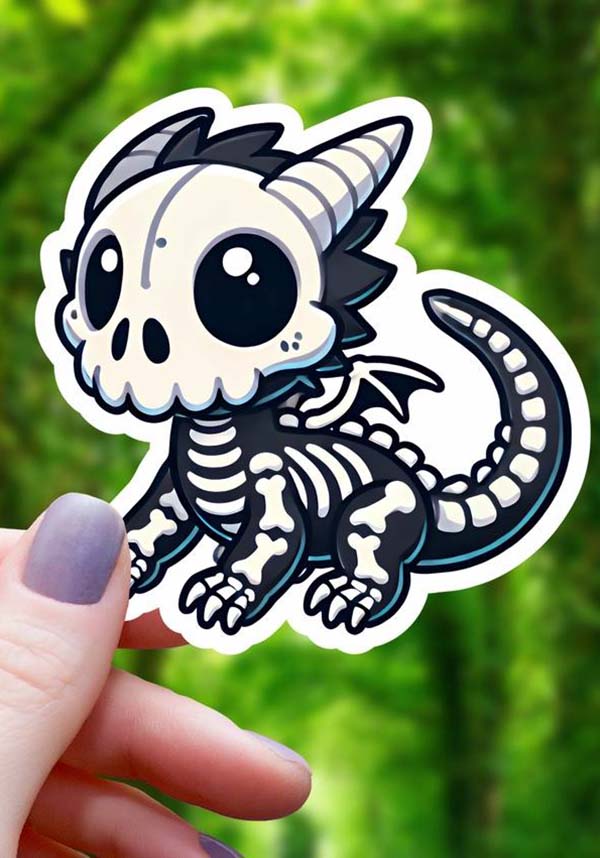 Chibi Dracolich | STICKER
