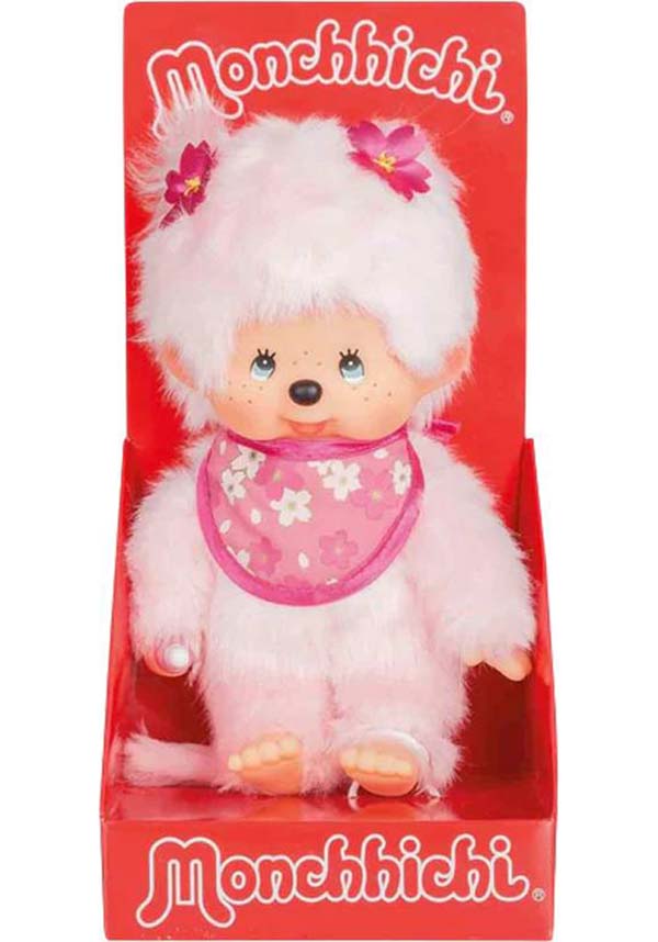 Monchhichi: Girl Pink Sakura | PLUSH DOLL