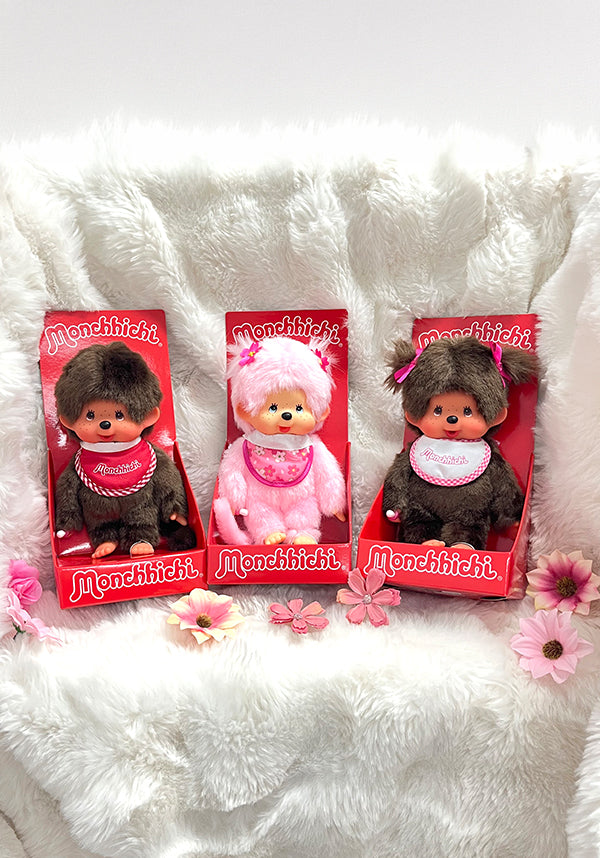 Monchhichi: Girl Pink Sakura | PLUSH DOLL