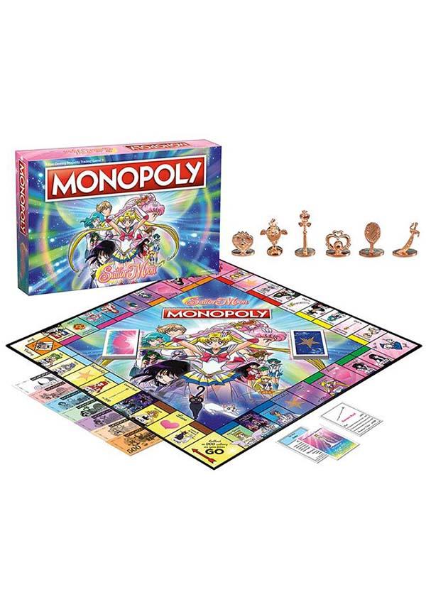 Sailor Moon | MONOPOLY* - Beserk - all, anime, anime and manga, board game, clickfrenzy15-2023, Comiccon2020, cpgstinc, discountapp, eofy2023, eofy2023wed21-20, game, ikoncollectables, kawaii, kids gifts, kids homewares, monopoly, moon, pop culture, puzzles and games, sailor moon, vrdistribution