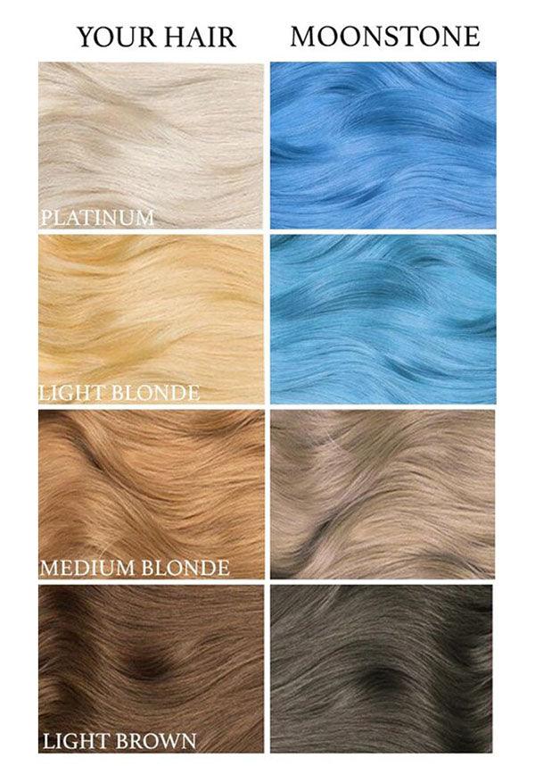 Moonstone | HAIR DYE - Beserk - all, blue, clickfrenzy15-2023, cosmetics, discountapp, dye, fp, hair, hair blue, hair colour, hair dye, hair dyes, labelvegan, luna tides, lunar tides, mermaid, moon, pastel, pastel goth, vegan