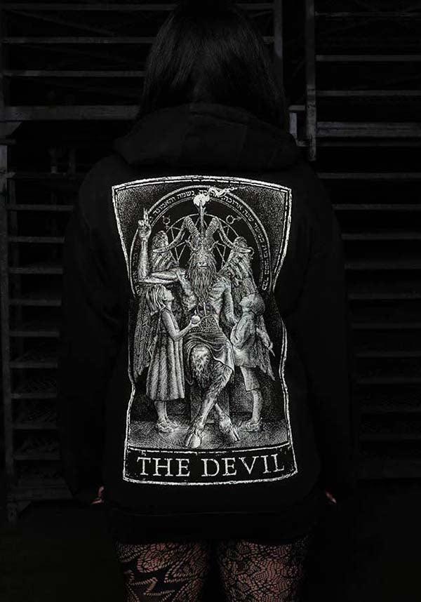 The Devil | ZIP UP HOODIE - Beserk - all, all clothing, all ladies, all ladies clothing, baphomet, black, black and white, clothing, demon, demons, devil, discountapp, fp, googleshopping, goth, gothic, gothic gifts, hood, hooded, hooded jumper, hoodie, hoodies, hoody, ladies, ladies clothing, ladies outerwear, may23, mens, mens clothing, mens outerwear, MVD191, outerwear, plus, plus size, R090523, the devil, unisex, winter, winter clothing, winter wear, women, womens, womens hoodie, zip up