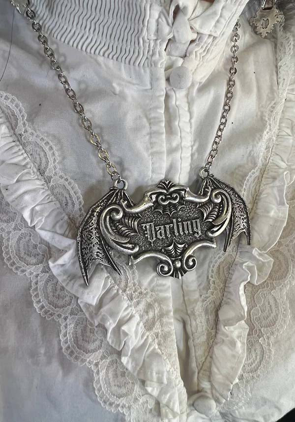 Darling Coffin Plaque | NECKLACE