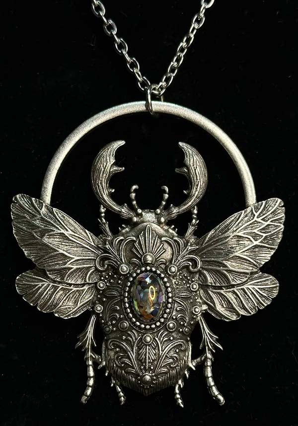 Scarab Rising Beetle | NECKLACE