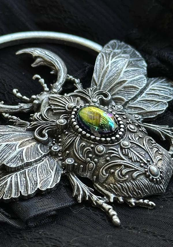 Scarab Rising Beetle | NECKLACE