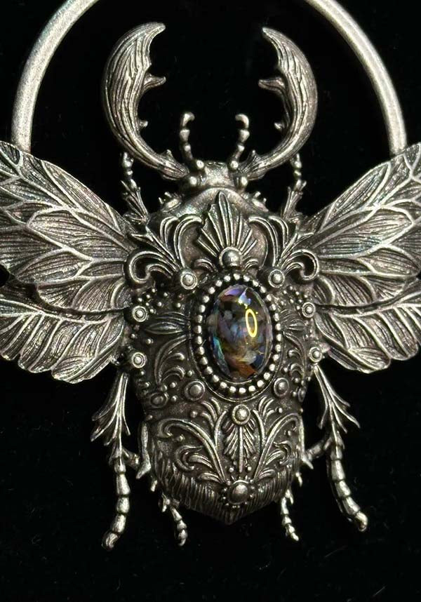 Scarab Rising Beetle | NECKLACE