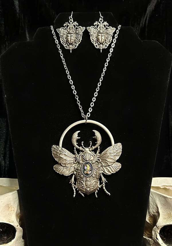 Scarab Rising Beetle | NECKLACE