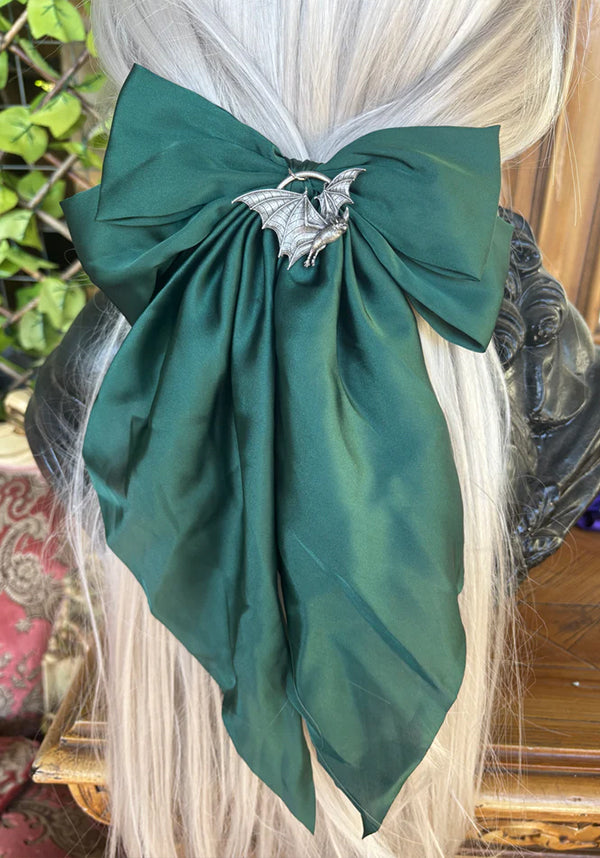 Screechers Of The Night [Green] | HAIR BOW
