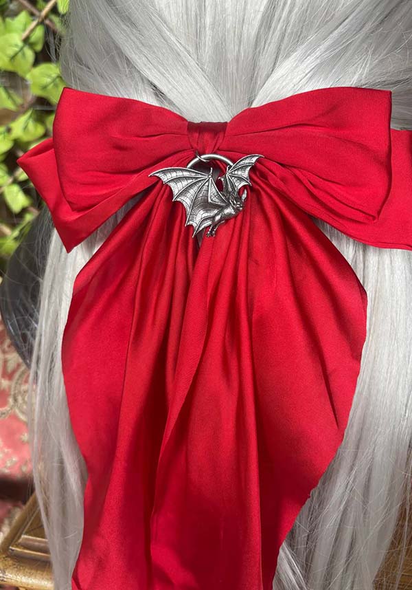 Screechers Of The Night [Red] | HAIR BOW