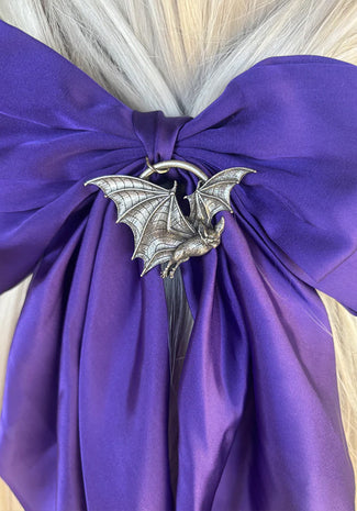 Screechers Of The Night [Purple] | HAIR BOW