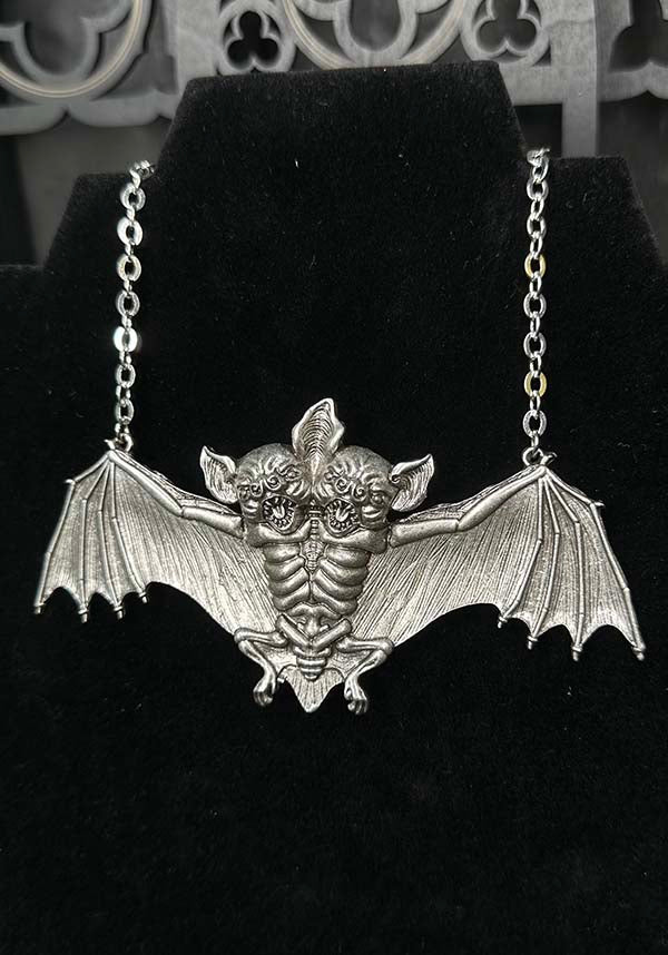 Two Faced Macabre Bat | NECKLACE [EXCLUSIVE]