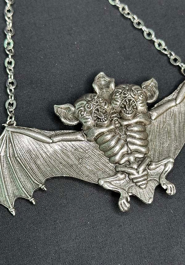 Two Faced Macabre Bat | NECKLACE [EXCLUSIVE]