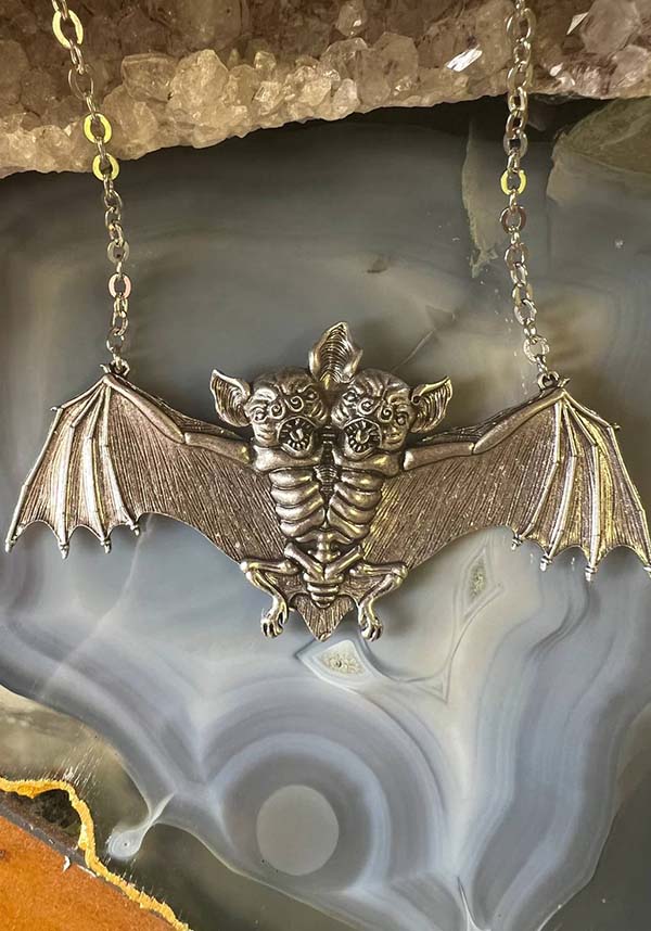 Two Faced Macabre Bat | NECKLACE [EXCLUSIVE]