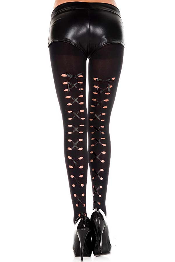 Lace Up | PANTYHOSE