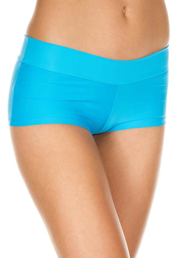 Stretch Lycra [Turquoise] | BOOTY SHORTS*