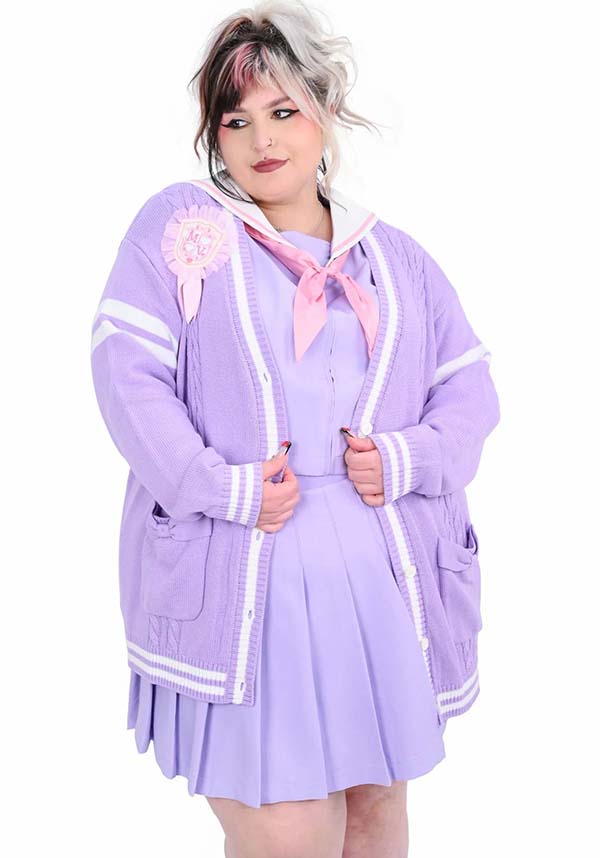 Angel Academy [Lavender] | CARDIGAN