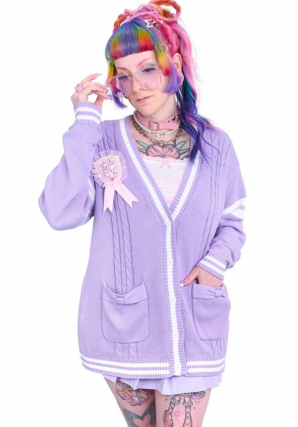 Angel Academy [Lavender] | CARDIGAN