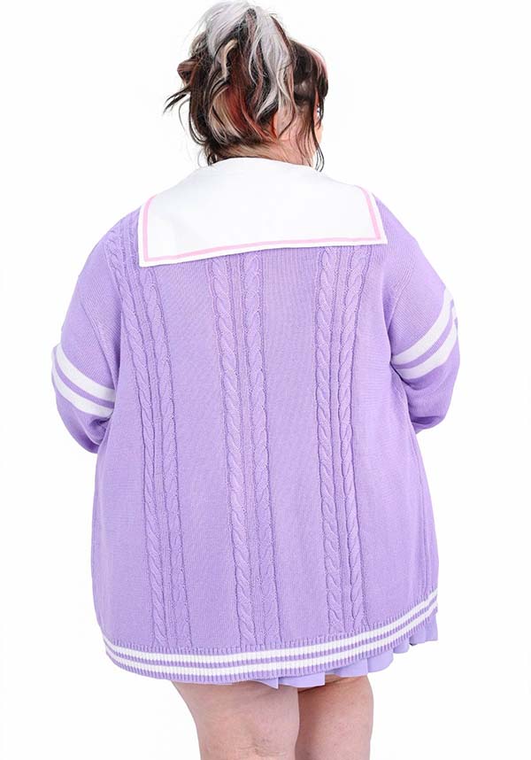 Angel Academy [Lavender] | CARDIGAN