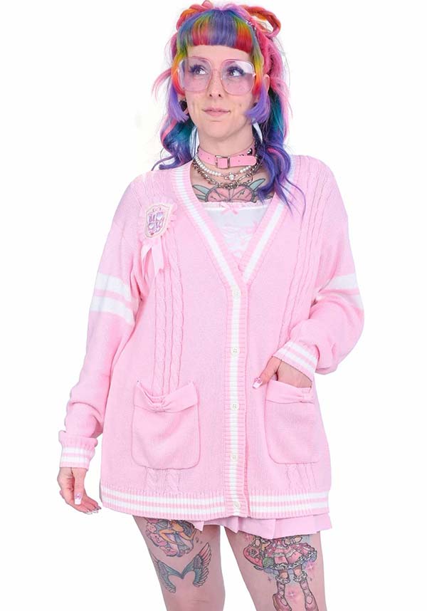 Angel Academy [Pink] | CARDIGAN