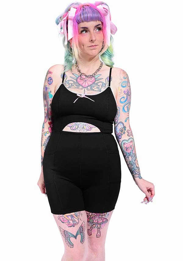 Blossom [Black] | BODYSUIT*