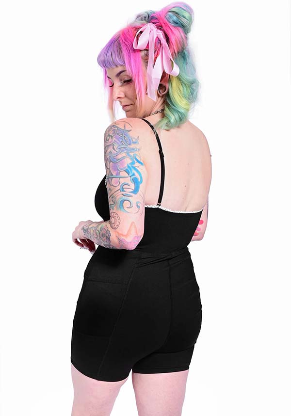 Blossom [Black] | BODYSUIT*