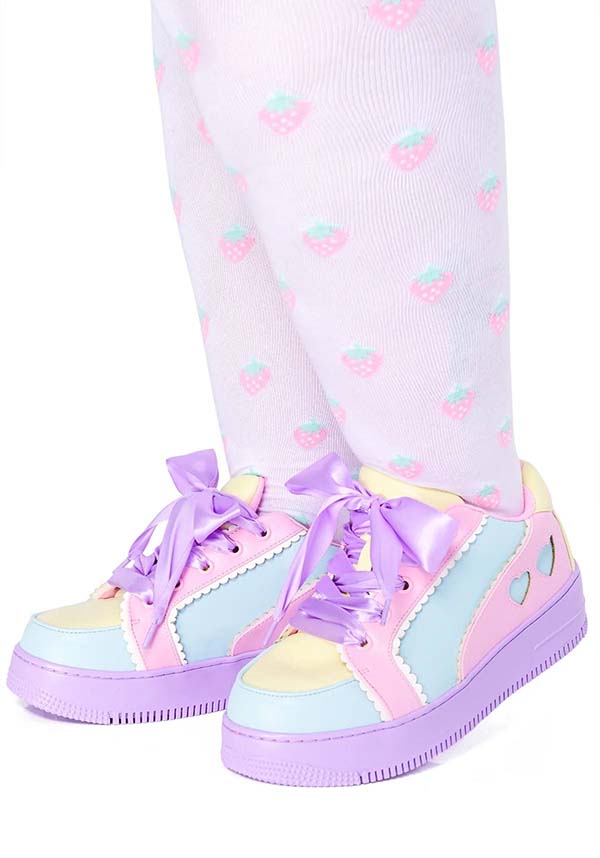 Heartbeat [Rainbow] Colourblock | SNEAKERS
