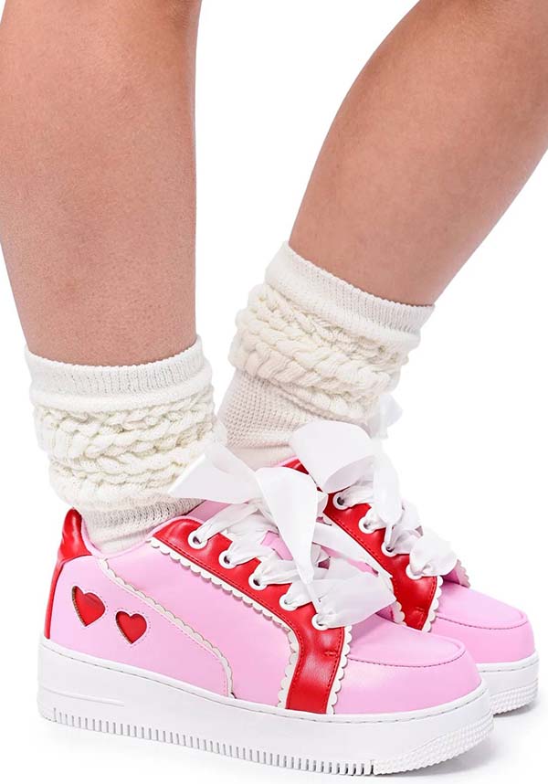 Heartbeat [Red/Pink] Colourblock | SNEAKERS