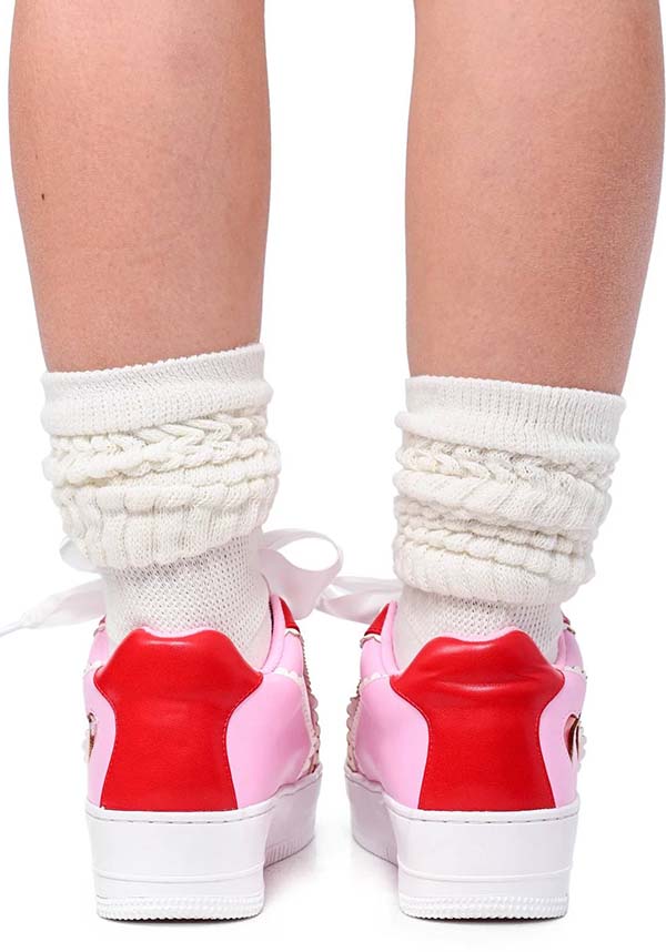Heartbeat [Red/Pink] Colourblock | SNEAKERS