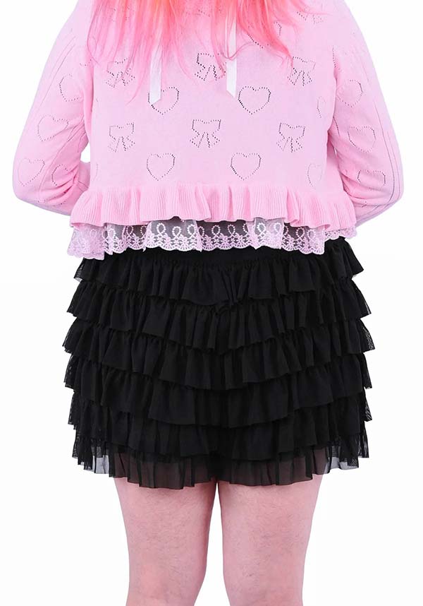 Lola Ruffle [Black] | SHORTS