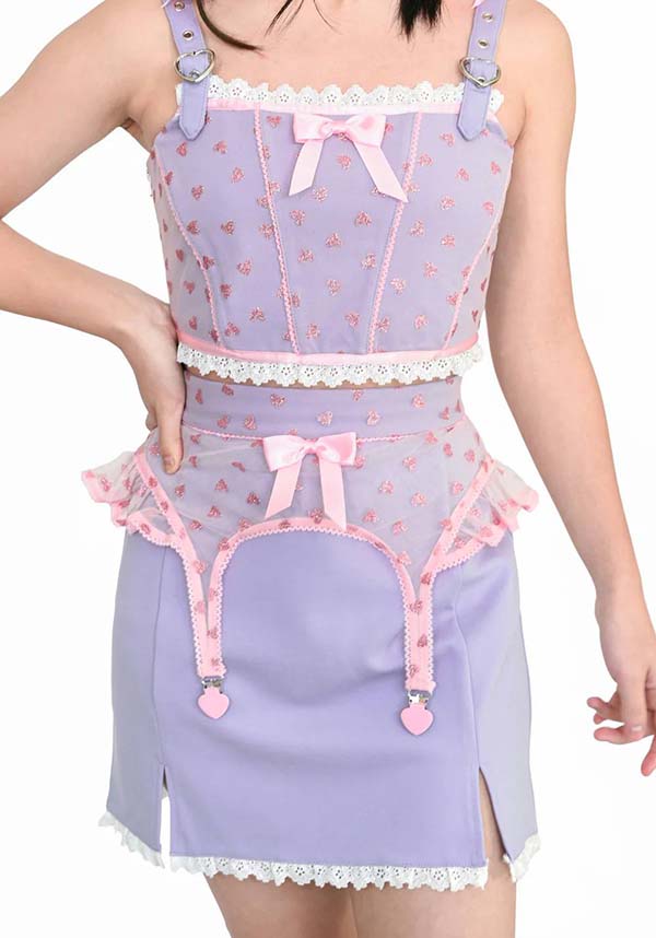 Lucky Girl [Lavender] | SKIRT*