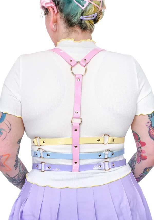 My Violet Pastel Colorblock Adjustable Harness Buy Online Australia