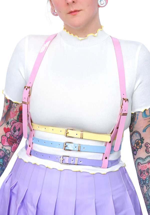 My Violet Pastel Colorblock Adjustable Harness Buy Online Australia