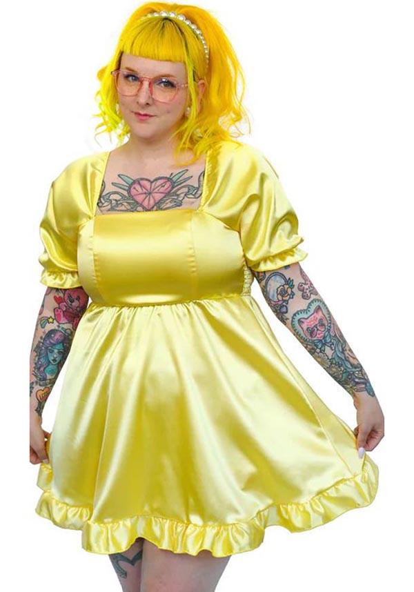 Baby Doll Mustard Plus Size Clothing My Violet Poppy Duckling