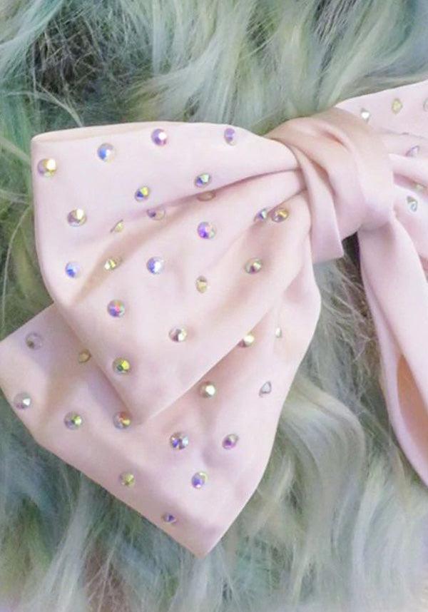 Sparkle [Pink] | OVERSIZED BOW* - Beserk - accessories, all, bow, clickfrenzy15-2023, colour:pink, discontinued, discountapp, eofy2023, eofy2023tue27-30, fp, hair, hair accessories, hair bow, hair clip, hairbow, hairclip, hats and hair, kids accessories, ladies accessories, light pink, mar22, MV7892, pastel pink, pink, R100322