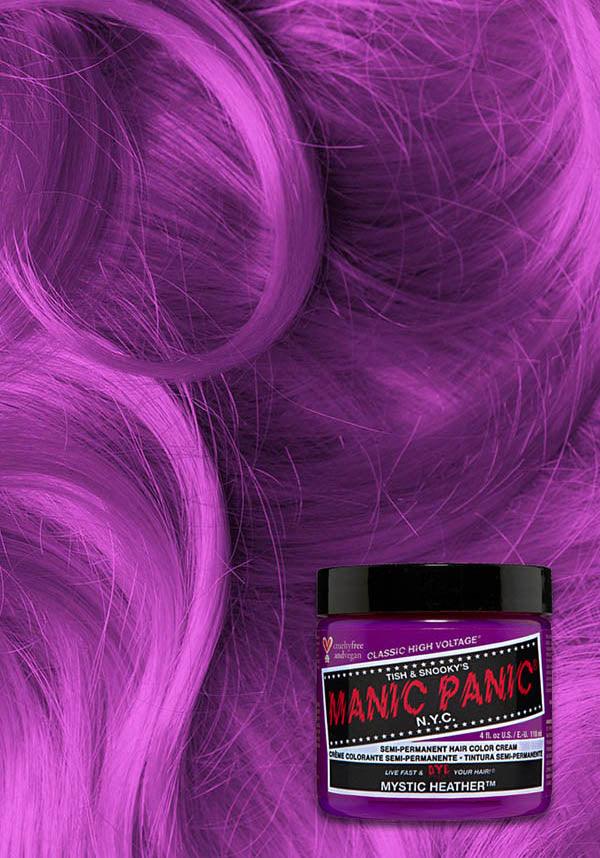 Mystic Heather | CLASSIC COLOUR - Beserk - all, clickfrenzy15-2023, cosmetics, cpgstinc, discountapp, dye, ebaymp, fp, hair colour, hair dye, hair purple, labelvegan, manic panic, manic panic hair, mermaid, pastel goth, purple, rainbow, vegan