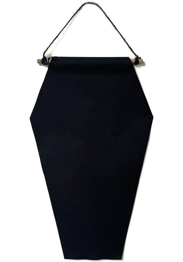 Coffin | PIN FLAG - Beserk - all, black, christmas gift, christmas gifts, clickfrenzy15-2023, coffin, coffin shape, dec22, decor, decoration, discountapp, fp, gift, gift idea, gift ideas, gifts, googleshopping, goth, goth homeware, goth homewares, gothic, gothic gifts, gothic homeware, gothic homewares, hanging, home, homeware, homewares, MYSD453, R031222
