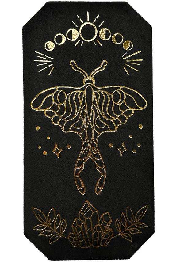 Moth and Moon Black | RING HOLDER*