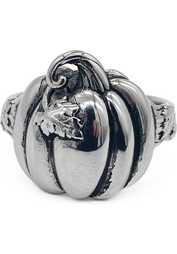 Pumpkin | RING - Beserk - accessories, all, clickfrenzy15-2023, discountapp, fp, gift, gift idea, gift ideas, gifts, googleshopping, goth, gothic, gothic accessories, gothic gifts, halloween, halloween accessories, jan23, jewellery, jewelry, ladies accessories, mothers day, mothersday, mothersdayindulge, MYSD458, pumpkin, R100123, ring, rings, silver, valentines gifts