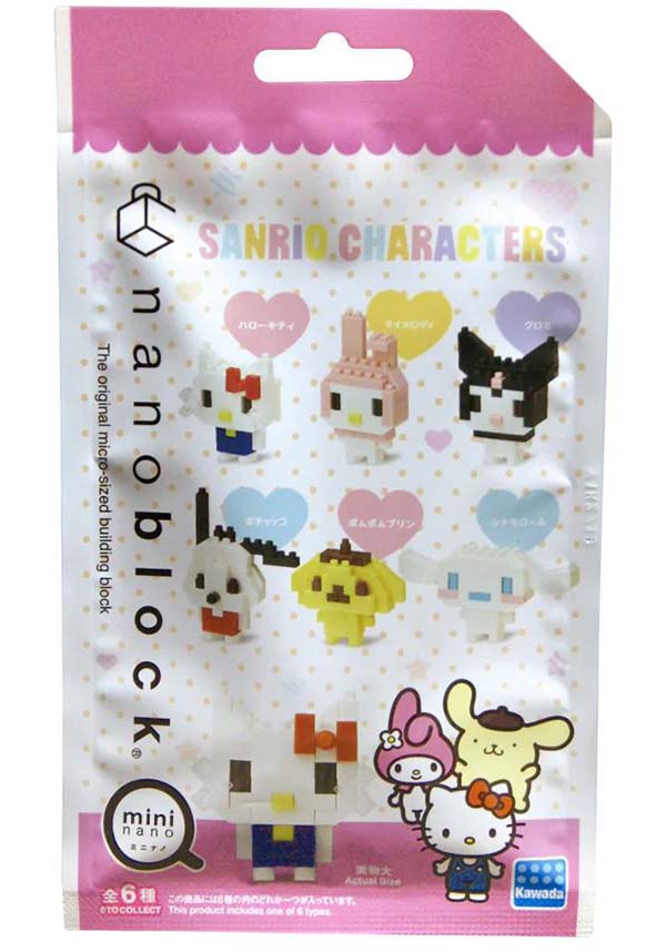 Mininano Sanrio Characters | NANOBLOCK [BLIND BOX]*