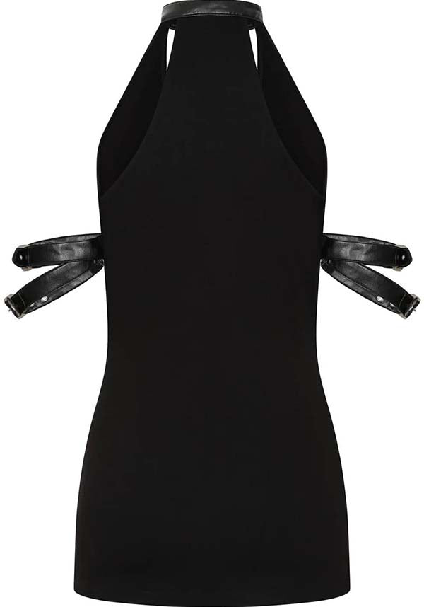 Aphrodite Plunge Cowl Neck | TOP