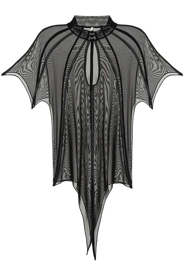 Leutogi Mesh Bat Wing | PONCHO TOP
