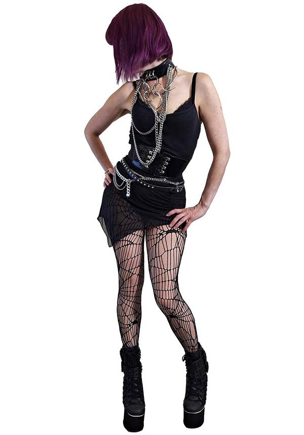 Minerva Mesh | MINI SKIRT