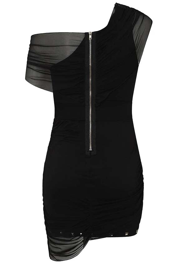 Venus Wrapped Mesh | MINI DRESS